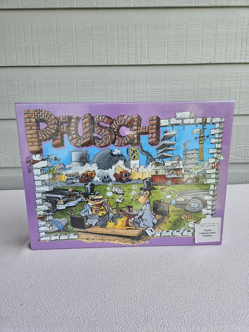 Pfusch German Board Game City Economics Construction Mayfair Games